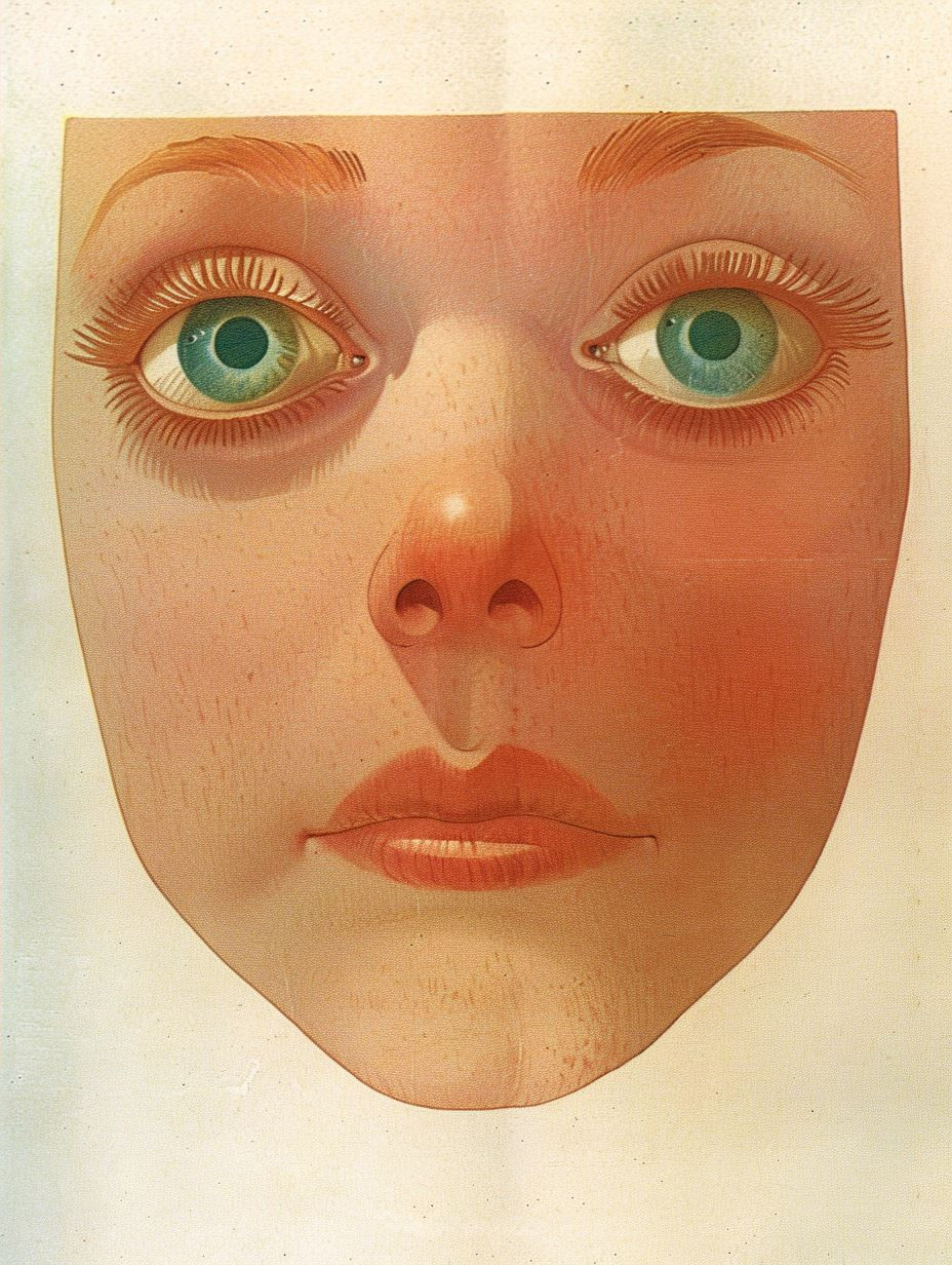 Vintage Anatomical Portrait Studies - Image 2
