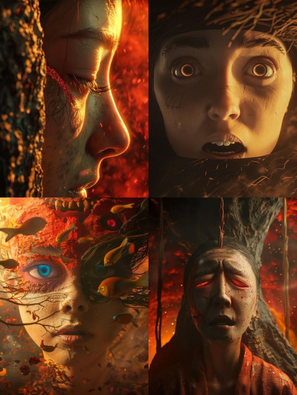 Haunting Echoes of Inner Turmoil
