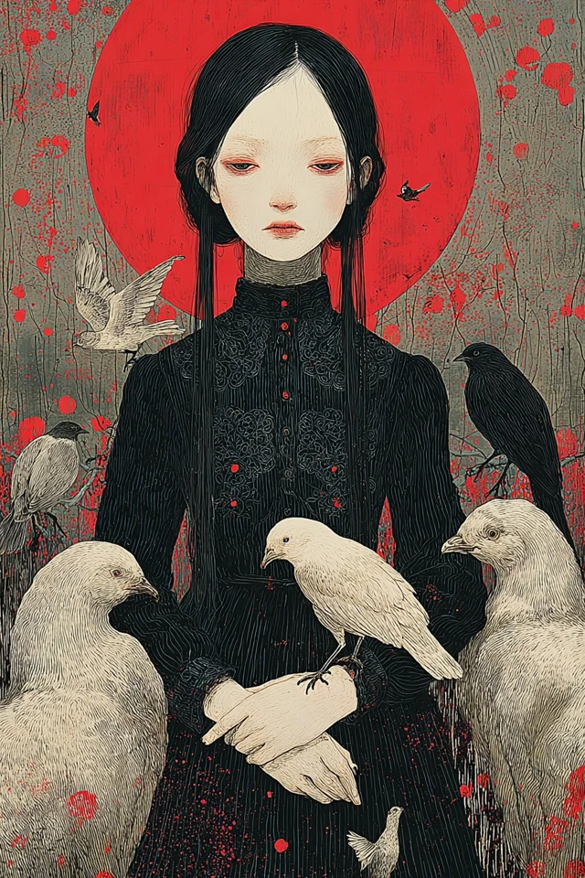 Crimson Moon Melancholy - Image 1