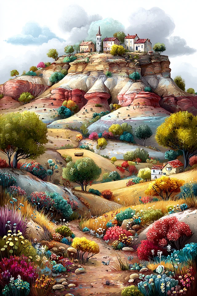 Whimsical Worlds of Color and Imagination - Image 2