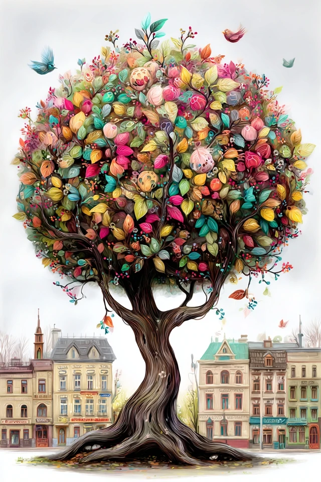 Whimsical Worlds of Color and Imagination - Image 5