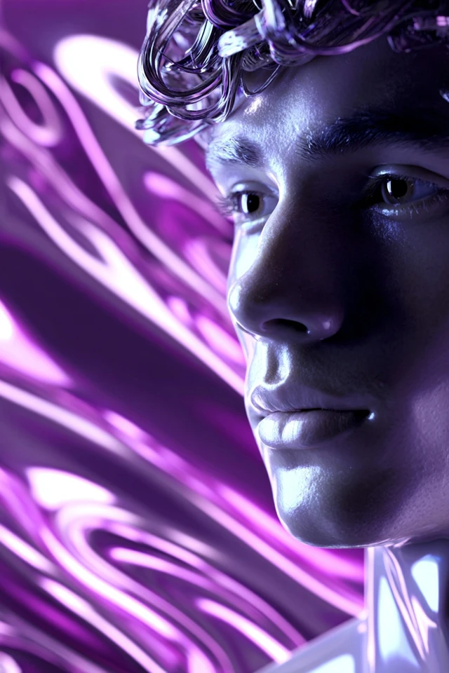 Neon Synthetic Soul - Image 1