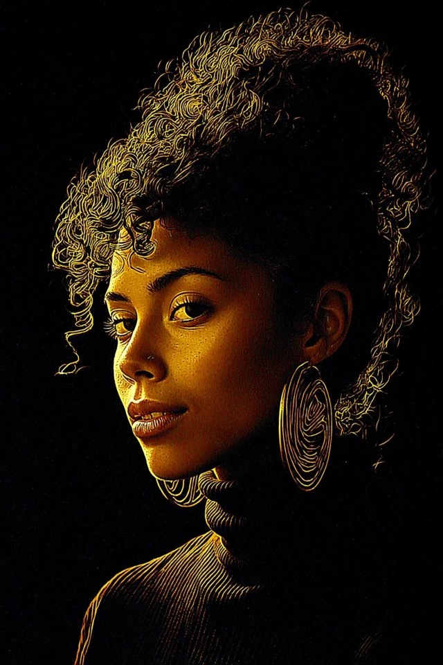 Golden Gilded Radiance - Image 1