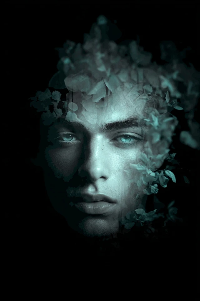 Azure Floral Dream - Image 1