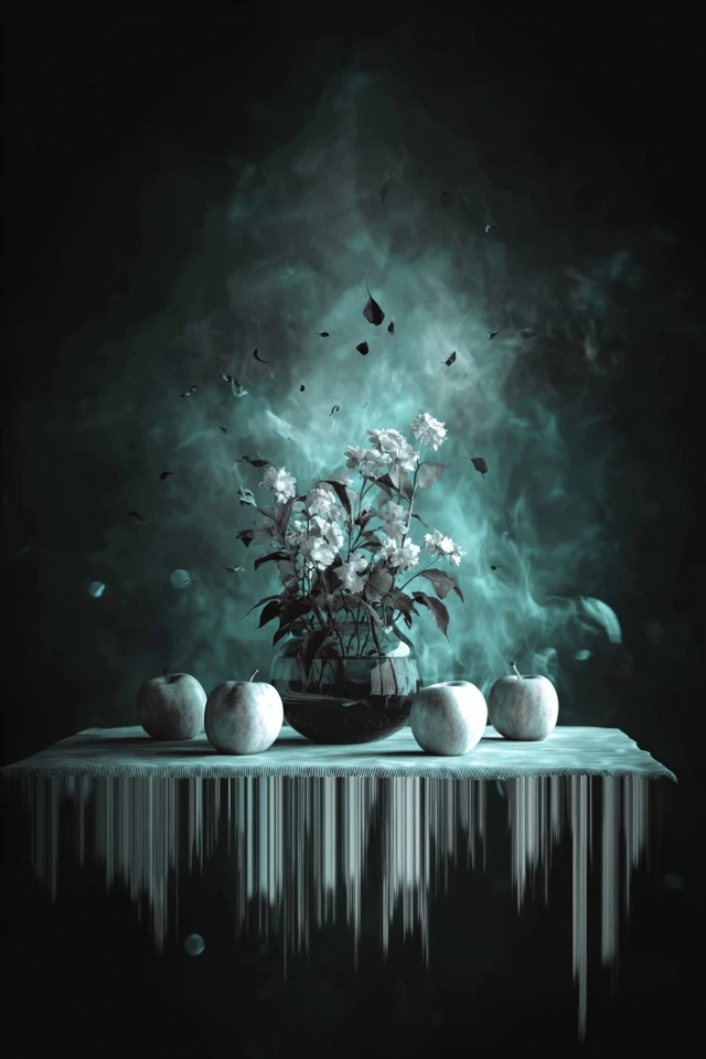 Azure Floral Dream - Image 3