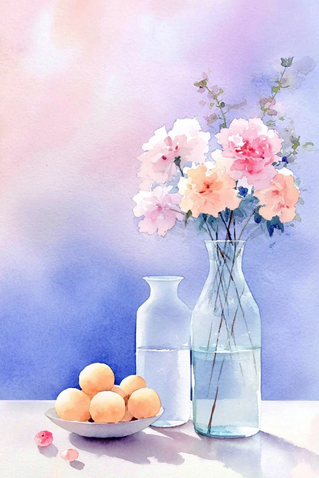 Azure Dream Watercolor - Image 3