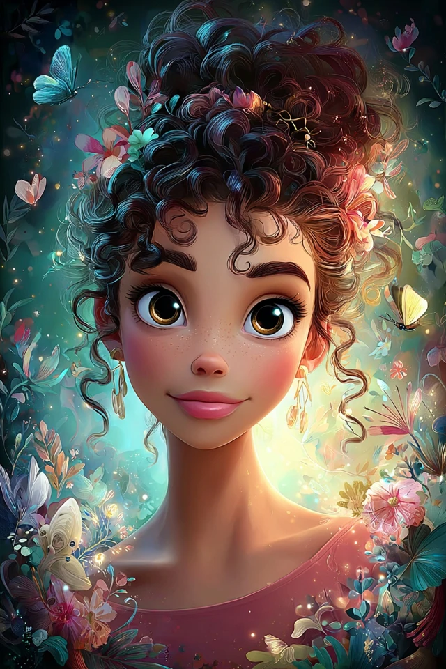 Enchanted Floral Dream - Image 1
