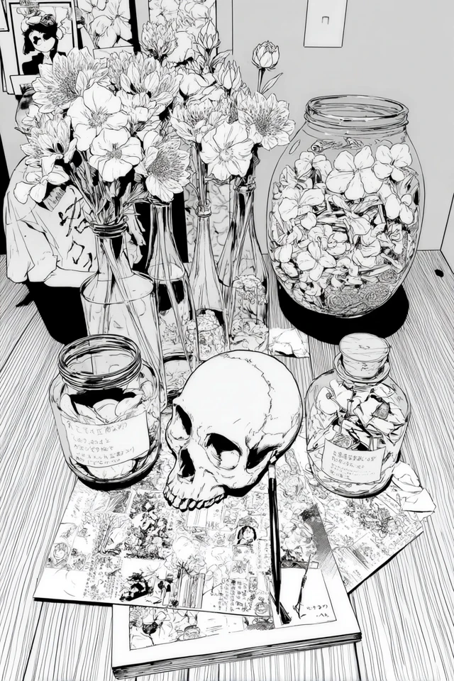 Ink Soul Manga Portrait - Image 3