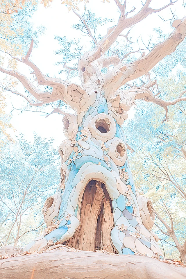 Whimsical Blue Dreams Art Collection - Image 5