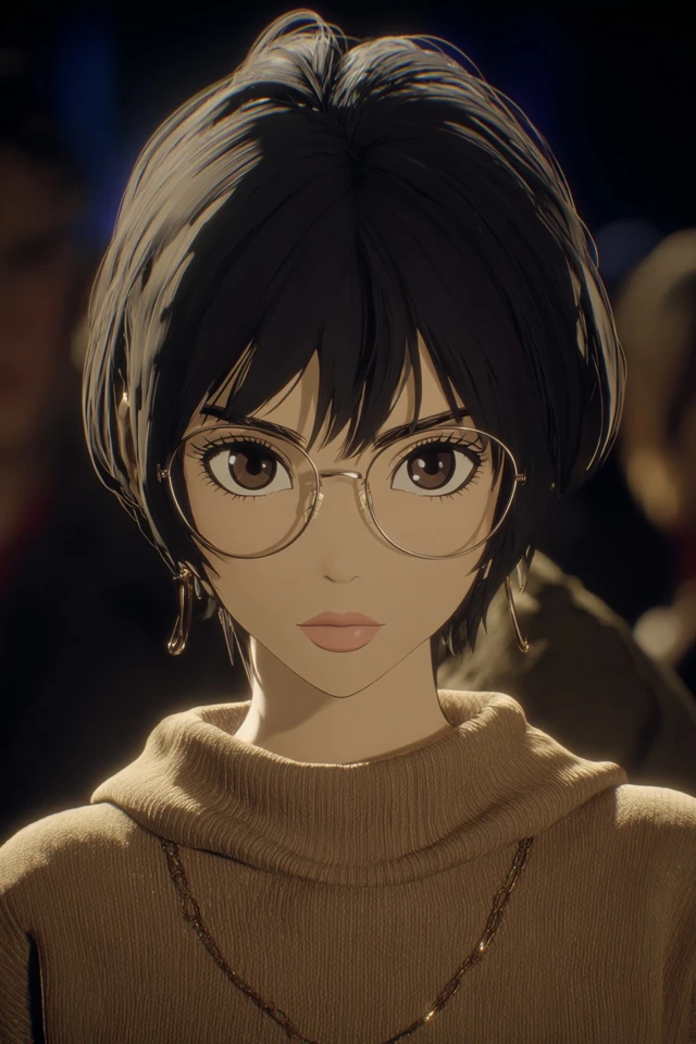 Urban Chic Anime Aesthetic - Image 1