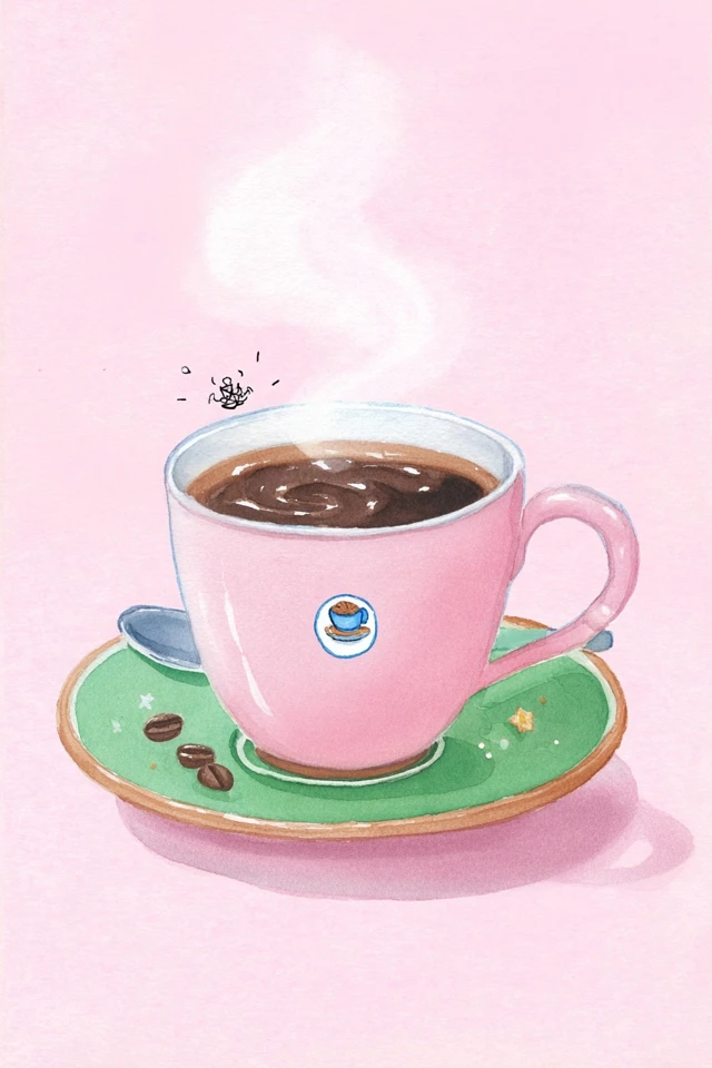 Pastel Dreams and Morning Coffee - Image 4