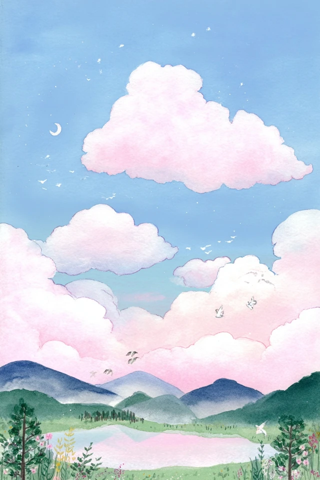 Pastel Dreams and Morning Coffee - Image 2