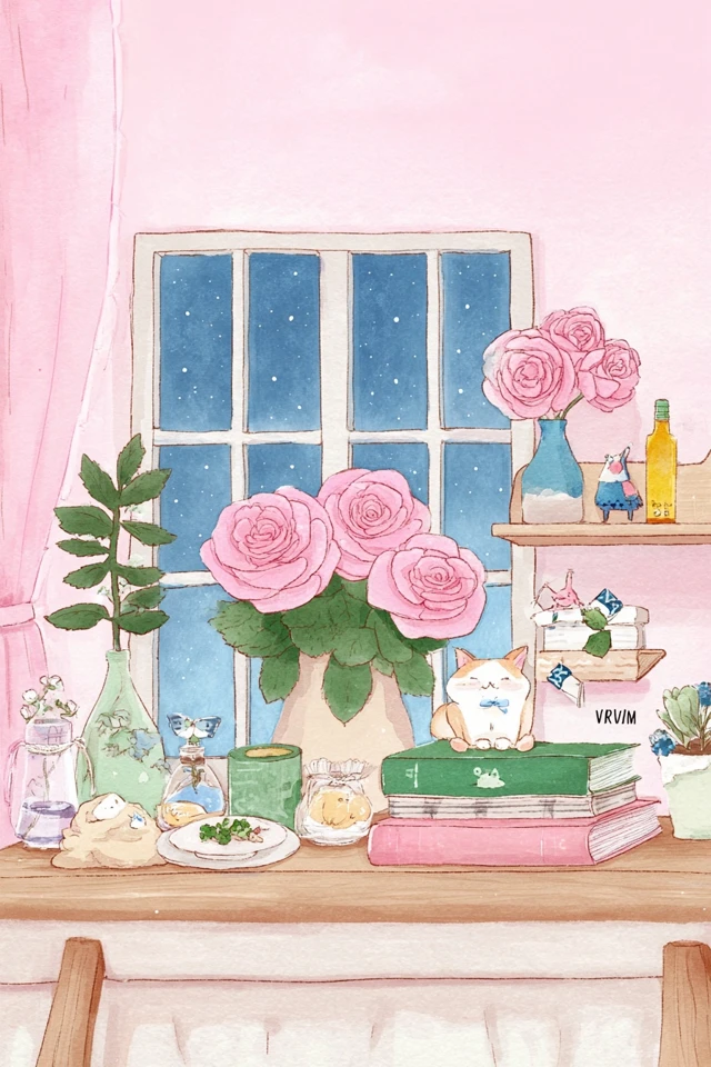 Pastel Dreams and Morning Coffee - Image 3