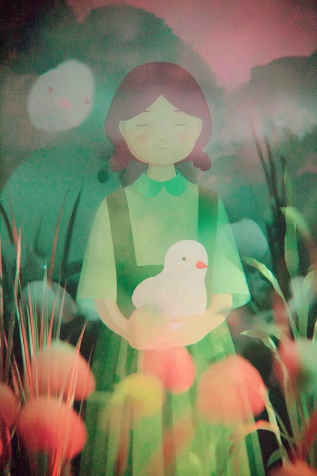 Dreamy Pastel Garden - Image 1