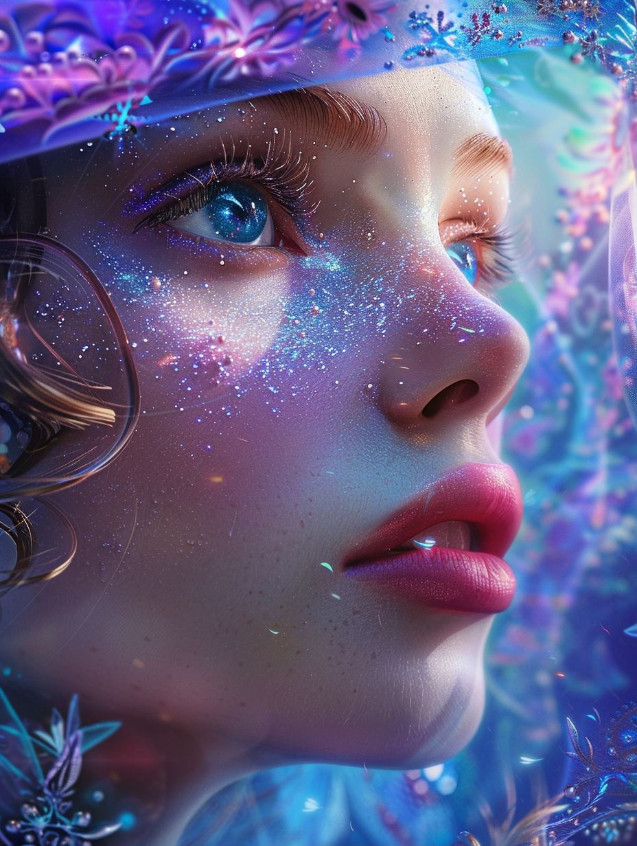Celestial Ethereal Dreamscape Portraits - Image 1