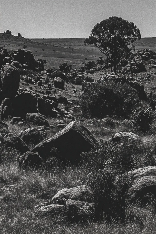 Noir Echoes: A Study in Monochrome - Image 2