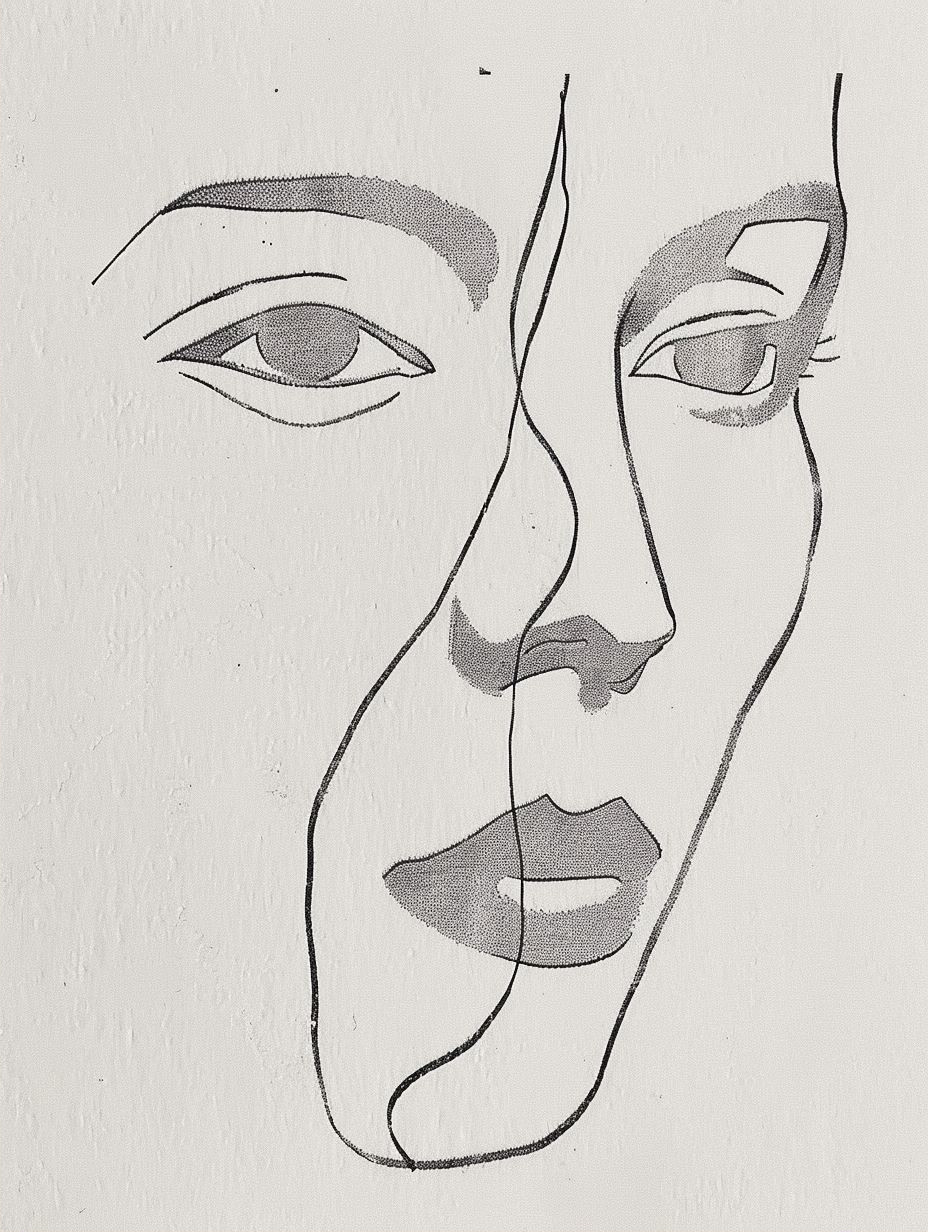 Minimalist Continuous Line Portraits - Image 2