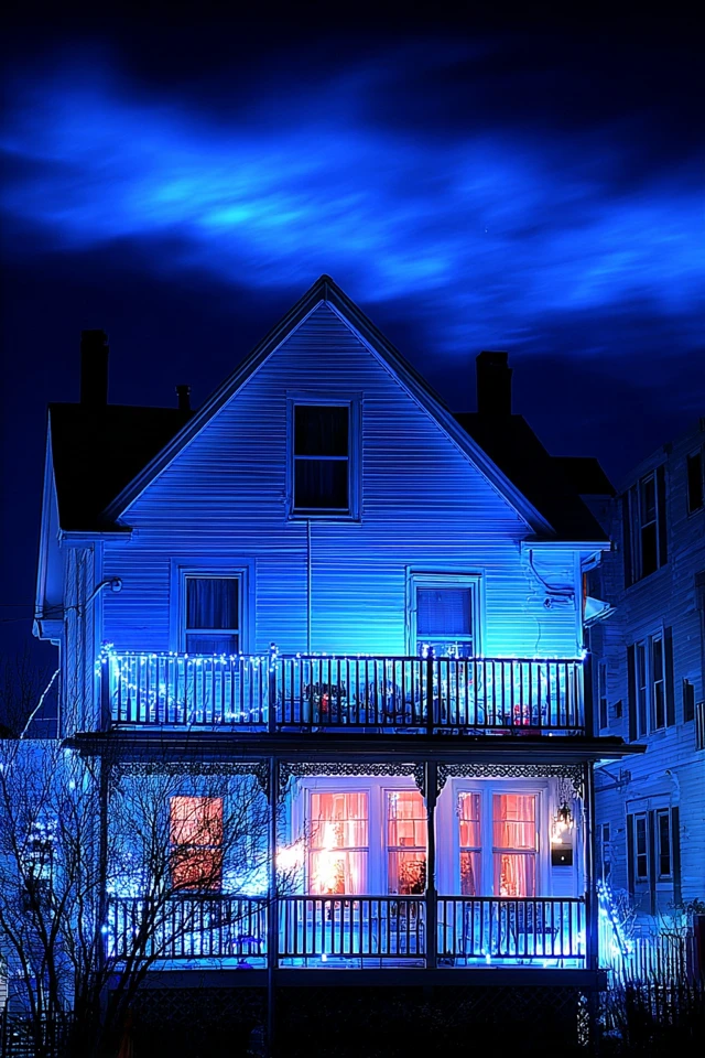Neon Azure Gaze - Image 6