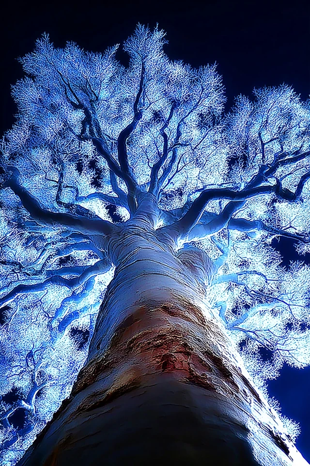 Neon Azure Gaze - Image 5