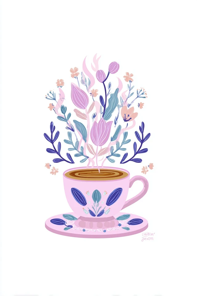Pastel Dreams Botanical Art Collection - Image 4