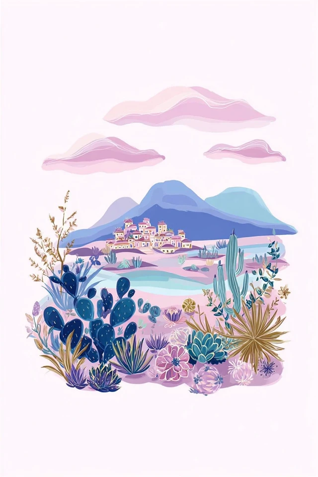 Pastel Dreams Botanical Art Collection - Image 2