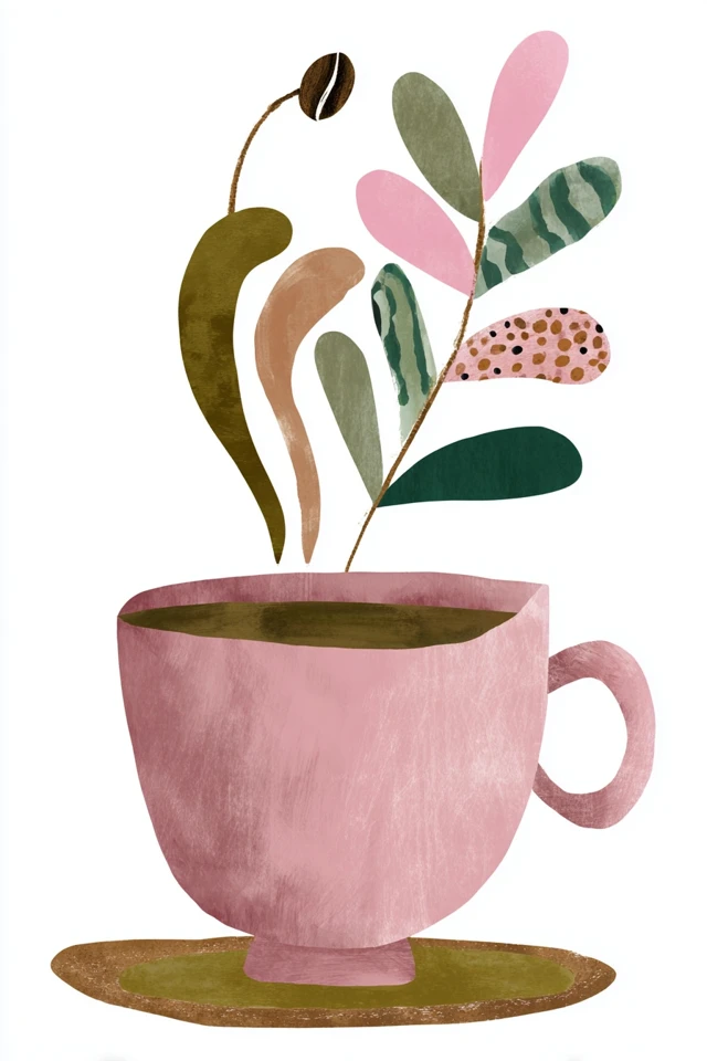 Botanical Muse Portrait - Image 4