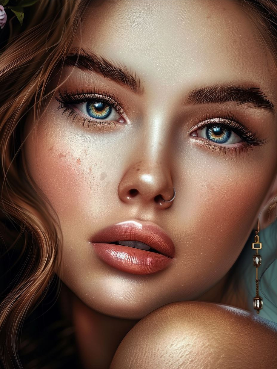 Ethereal Hyper-Realistic Female Portraits - Image 3