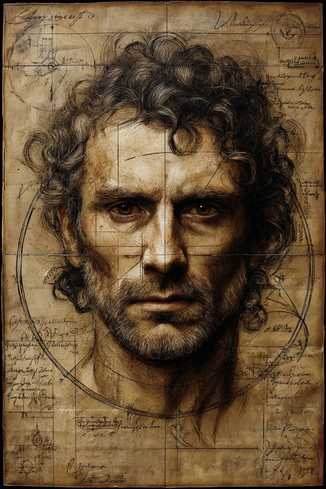 Renaissance Sketch Study - Image 1