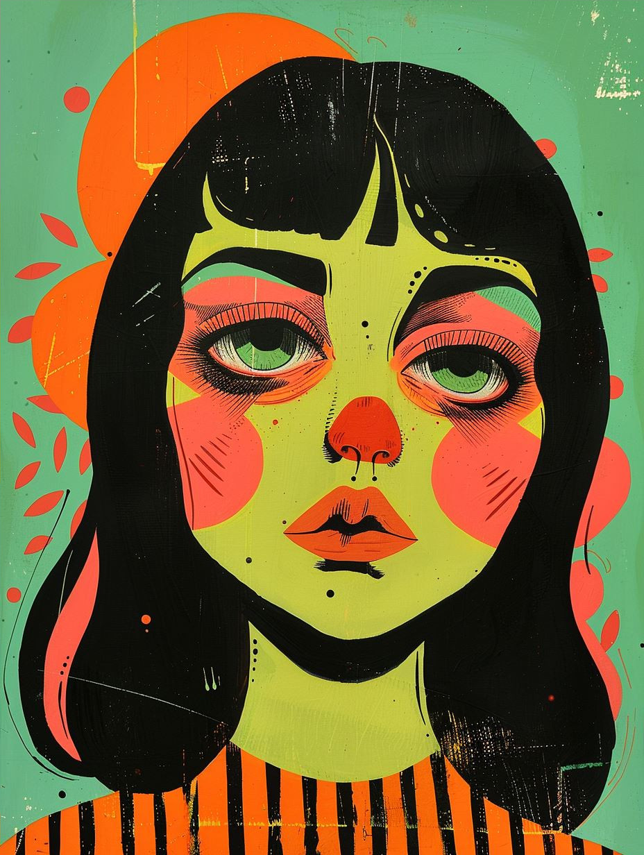 Bold Pop Art Portrait Series - Image 4