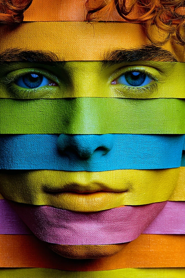 Prismatic Portrait Layers - Image 1