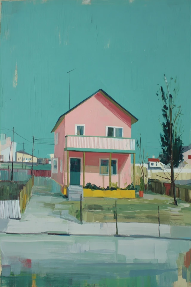 Modernist Pastel Portrait - Image 6