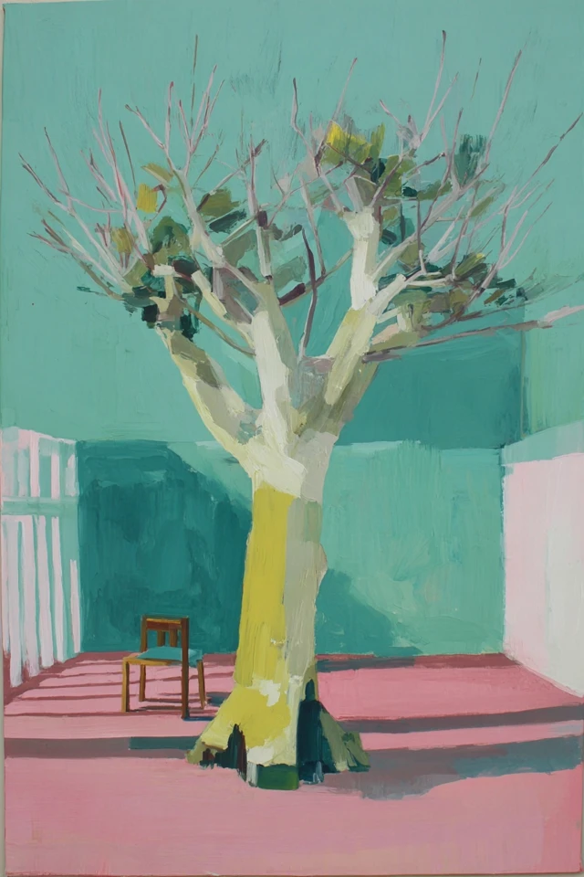 Modernist Pastel Portrait - Image 5