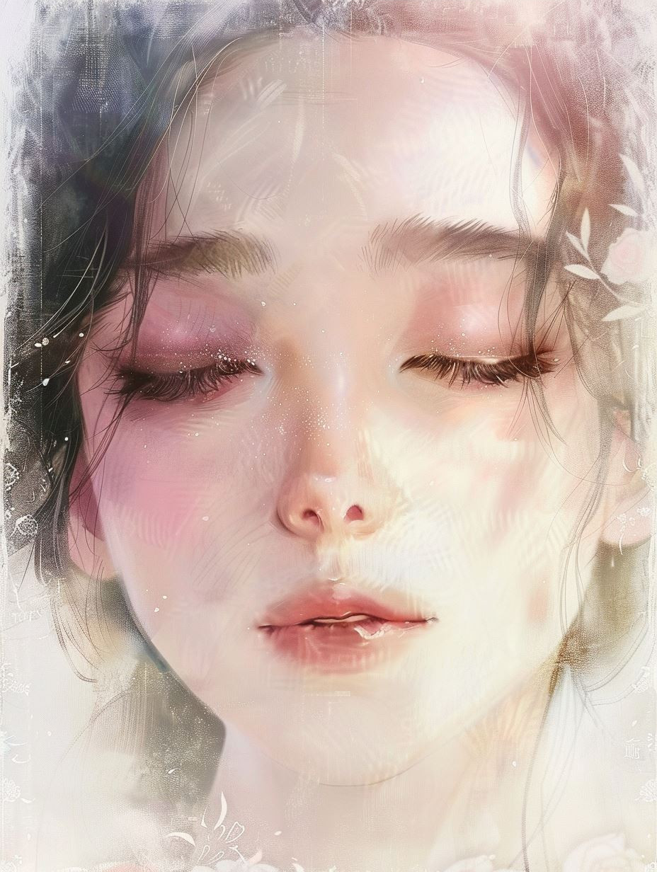 Ethereal Dreams of a Floral Maiden - Image 3