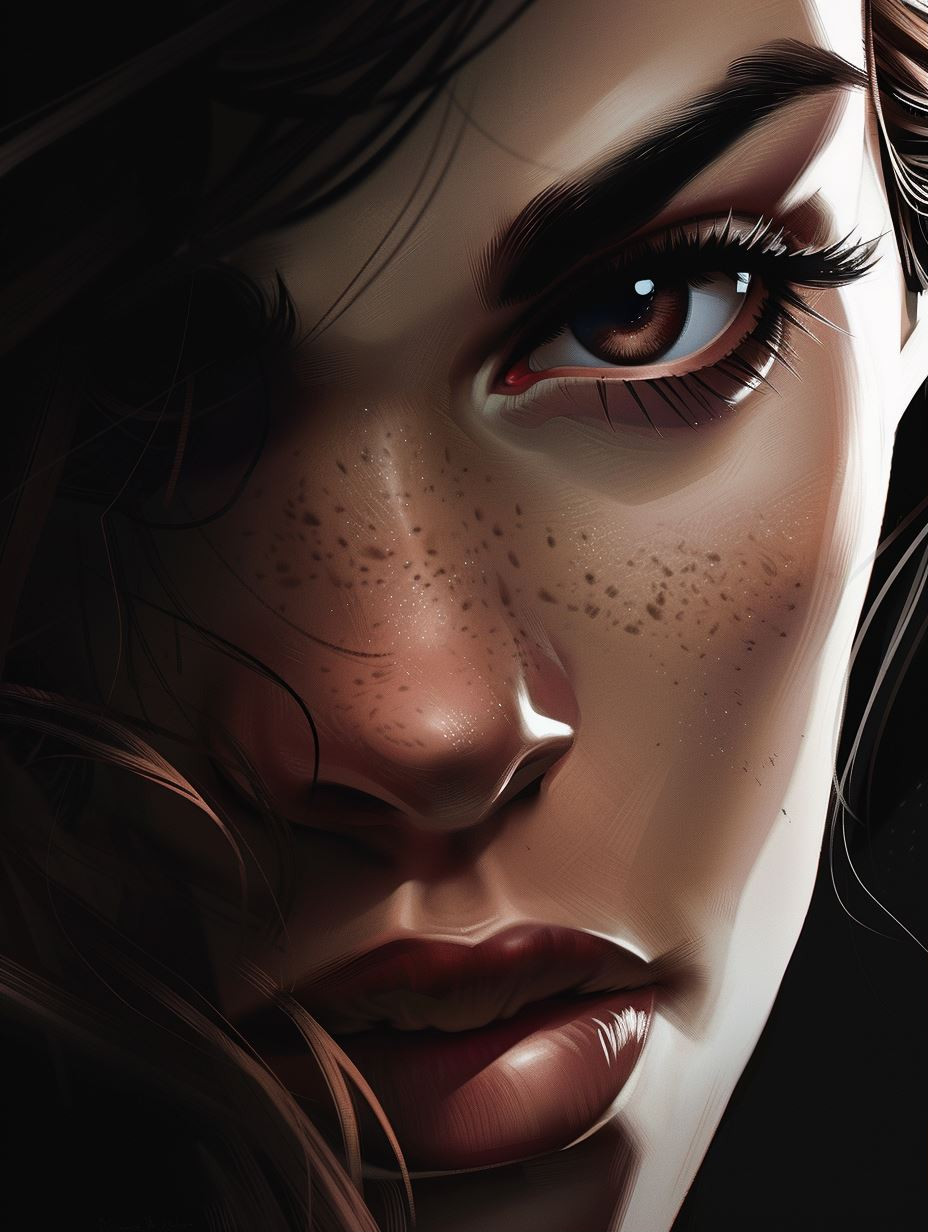 Raw Beauty: A Study of Freckles - Image 1