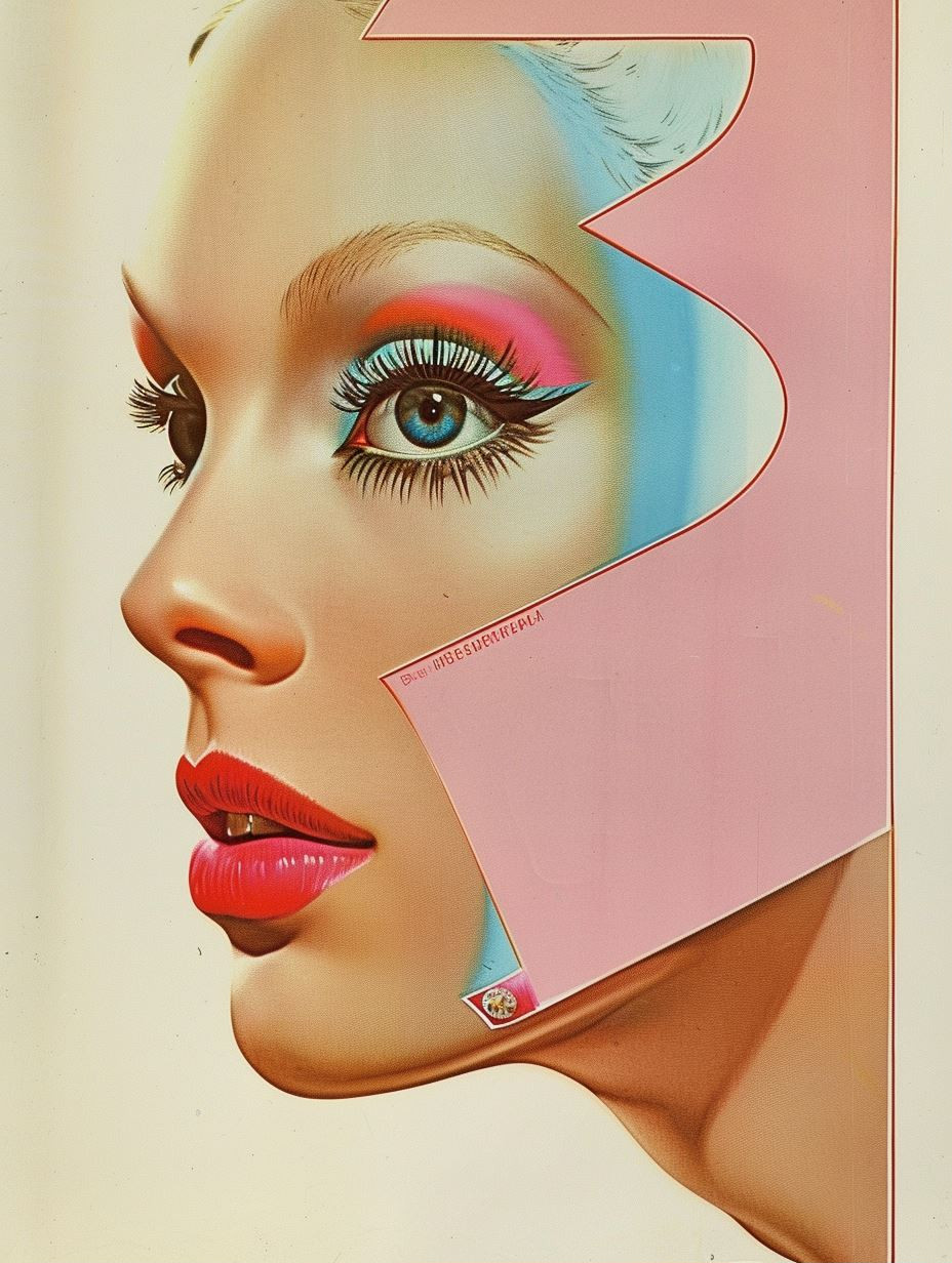 Surrealist Pastel Beauty Portraits - Image 1