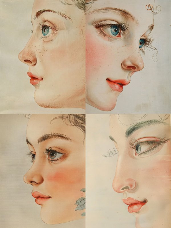 Four Visions of Ethereal Beauty