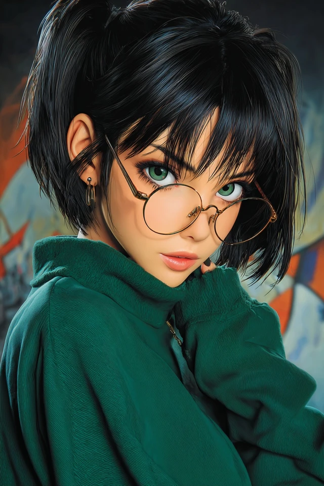 Emerald Gaze Anime - Image 1