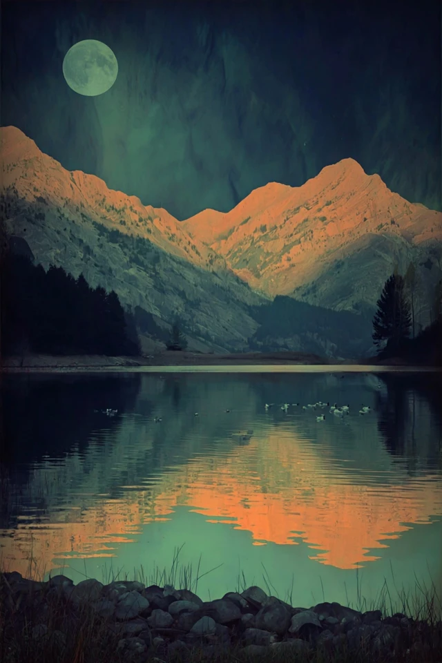 Dreamy Surrealist Mood Board - Image 2
