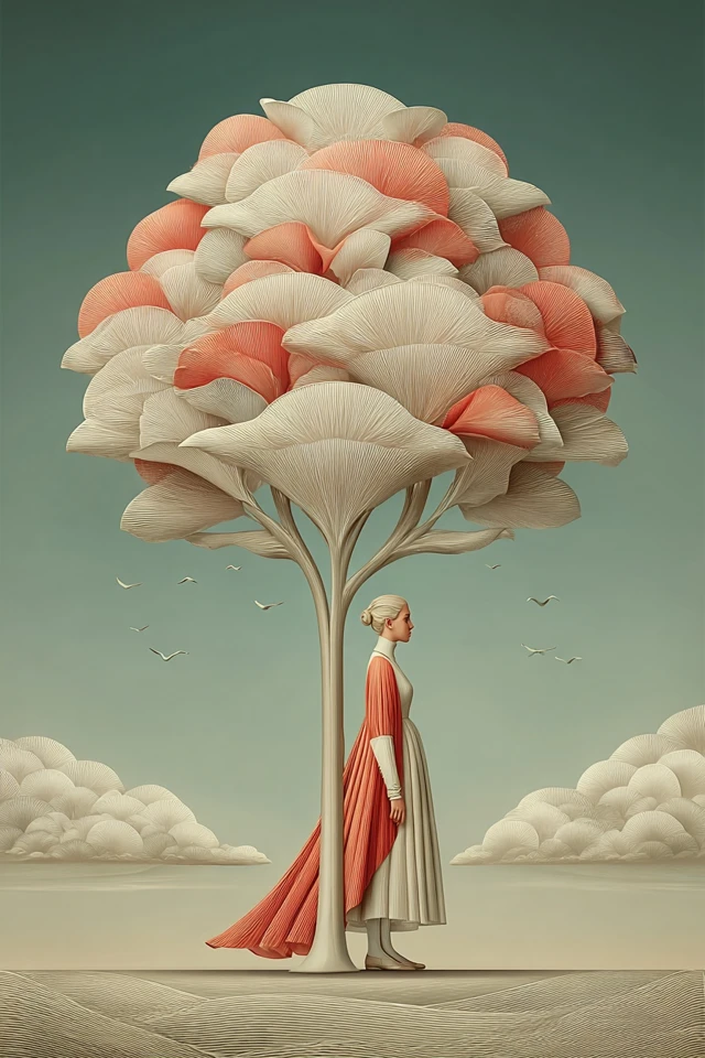 Surrealist Dreams in Pastel Hues - Image 5