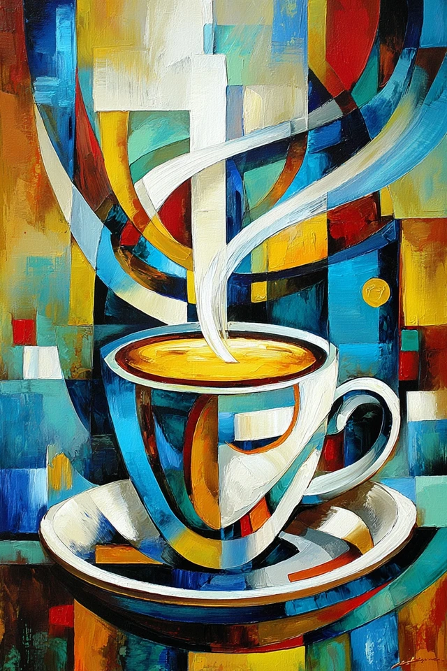 Cubist Prism Portrait - Image 4