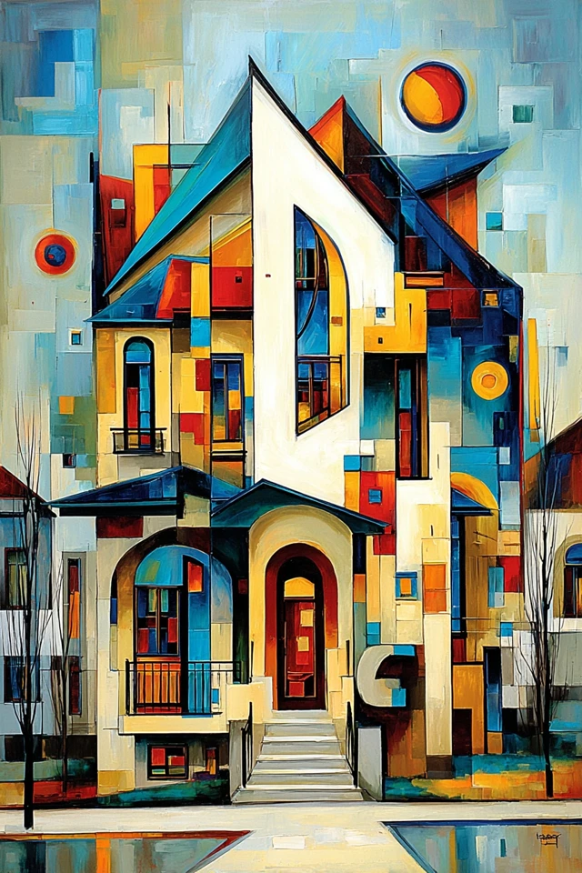 Cubist Prism Portrait - Image 6