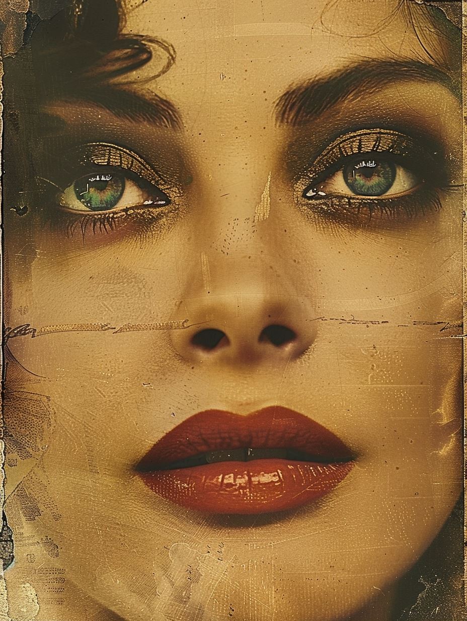 Vintage Gilded Muse - Image 2