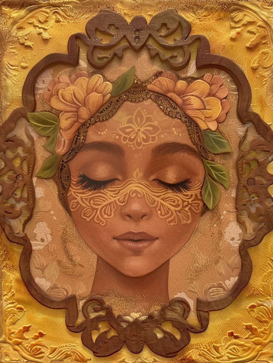 Golden Baroque Portraiture Series - Image 4