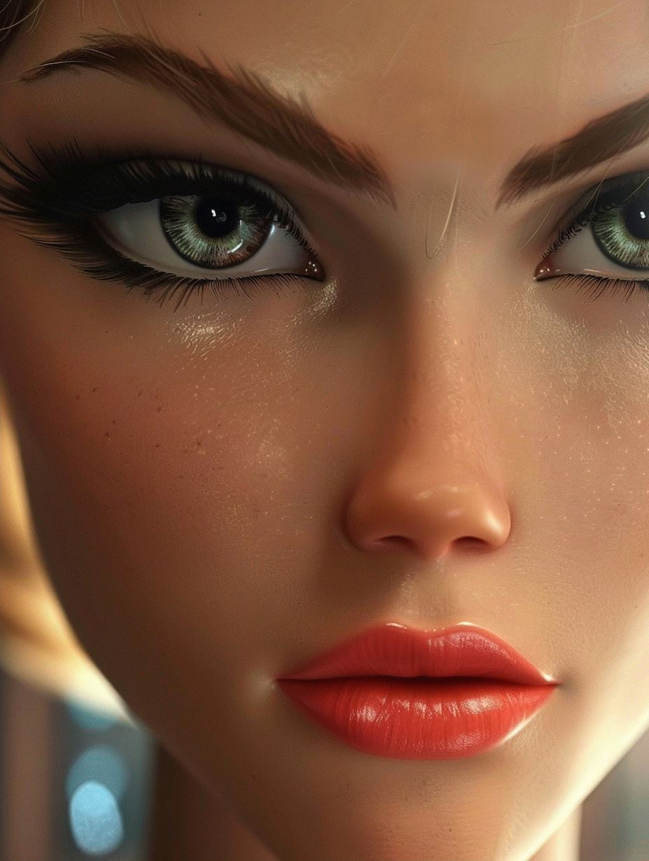 Digital Portraits of Ethereal Feminine Beauty - Image 2