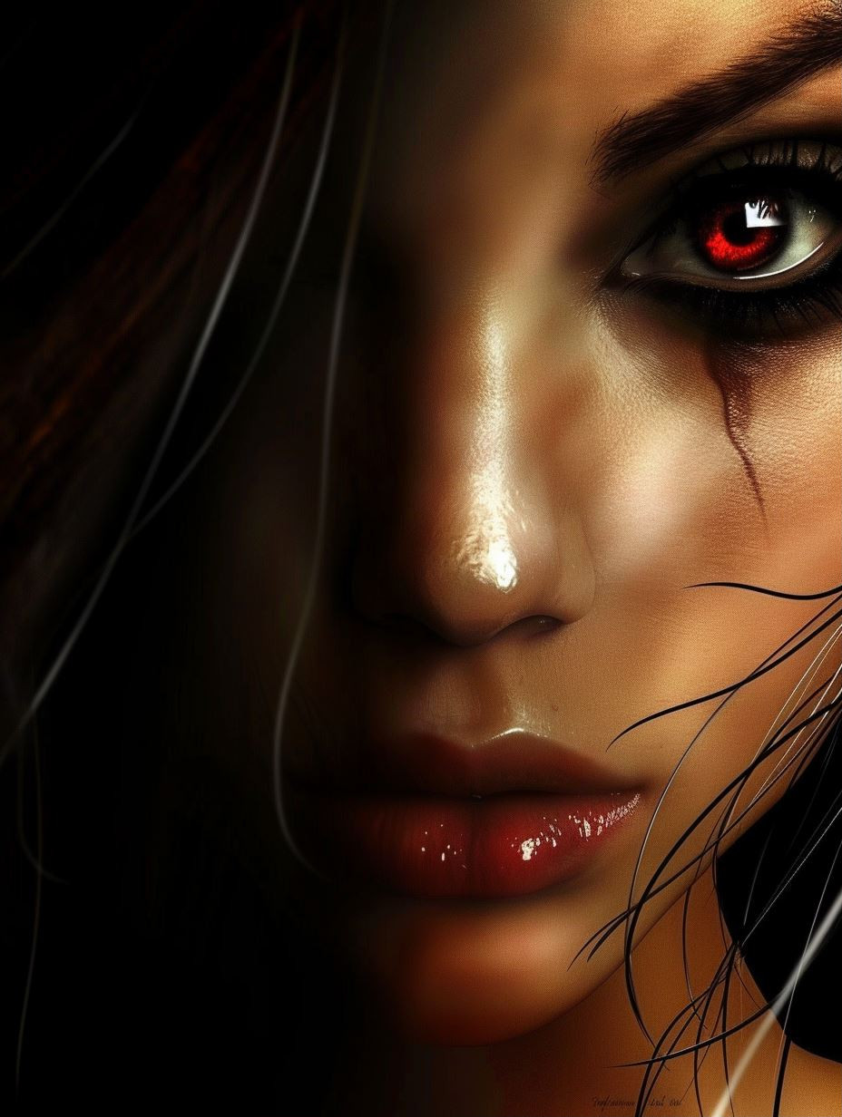 Crimson Gaze of Eternal Night - Image 1