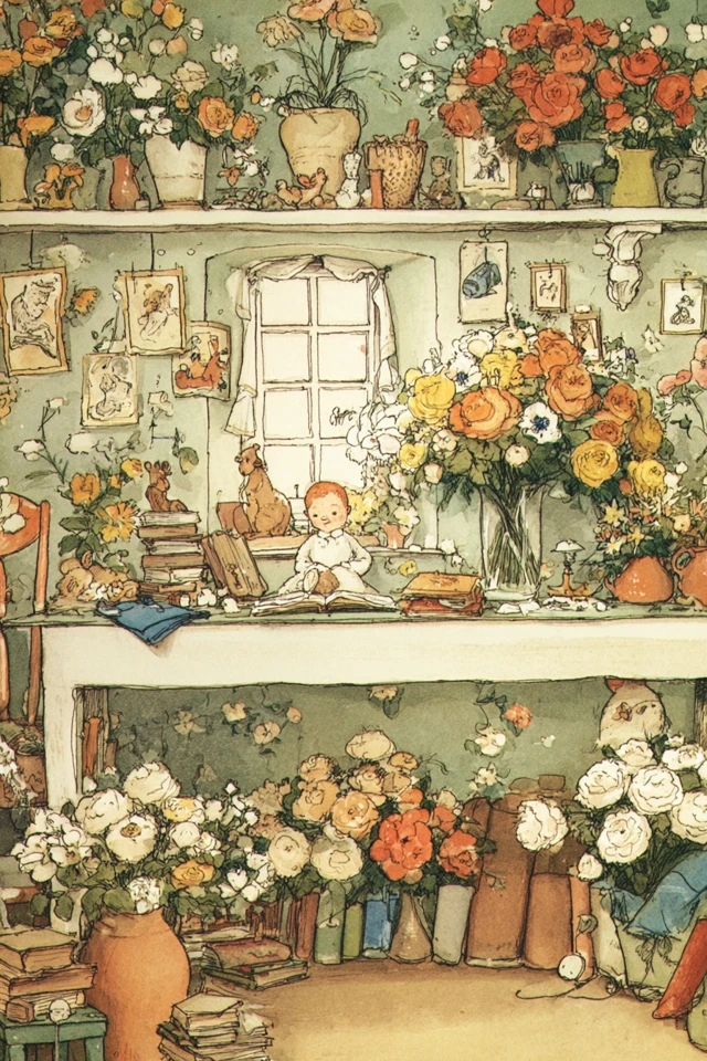 Whimsical Storybook Portrait - Image 3