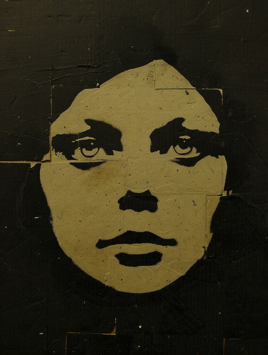 Dark Noir Portrait Fragments - Image 1