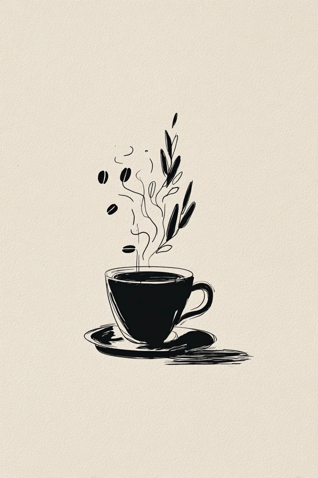 Elegant Ink Muse - Image 4