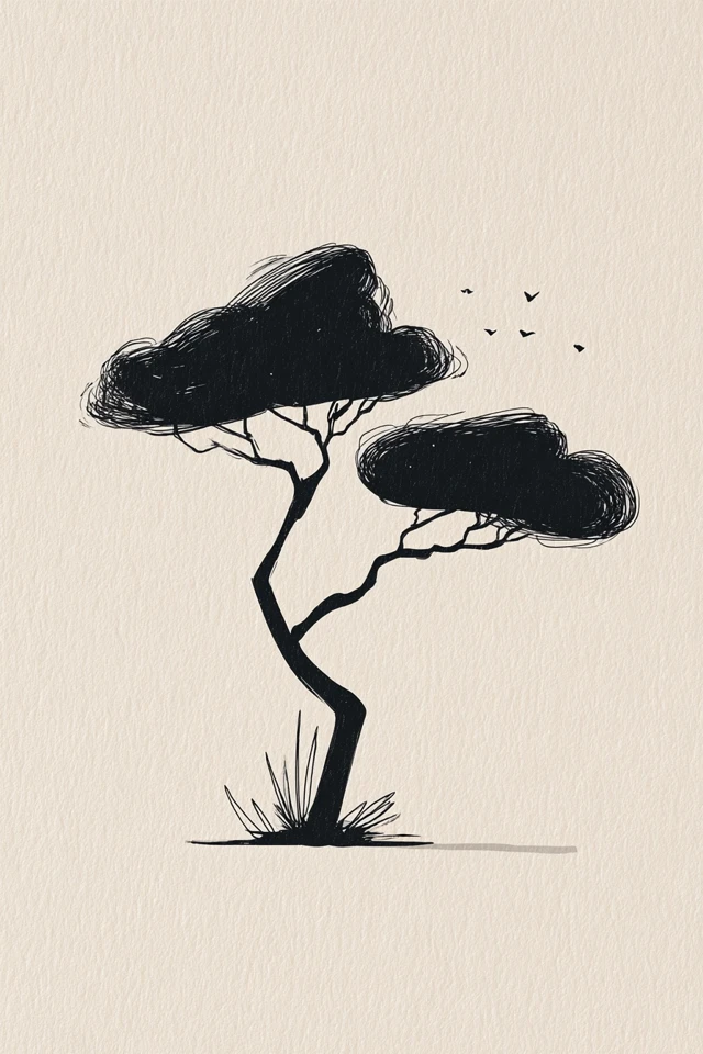 Elegant Ink Muse - Image 5