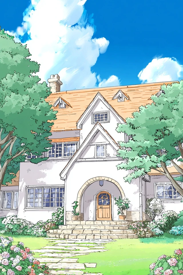 Serene Anime Portrait - Image 6